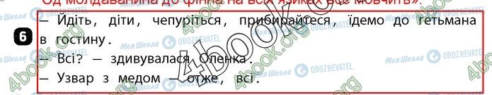 ГДЗ Українська мова 9 клас сторінка СР1 В1(6)